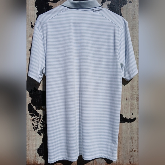 NEW Nike Alabama Crimson Tide Mens DriFIT Victory Stripe Short Sleeve Polo's - Picture 9 of 16